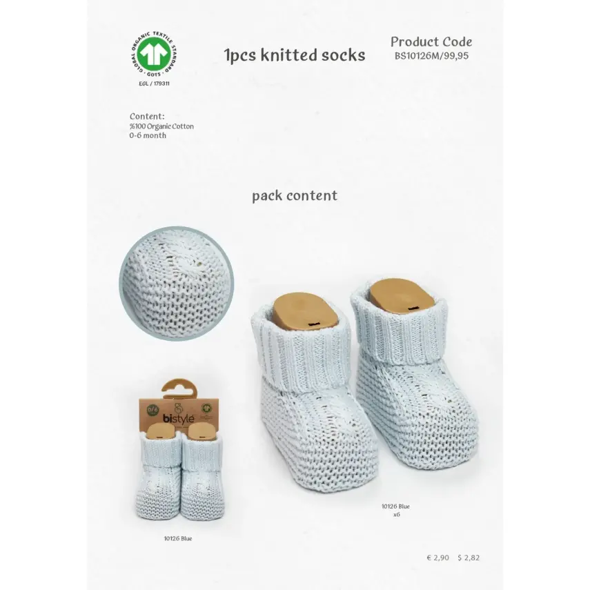 Bistyle Erkek Patik Triko Seperatörlü Mavi - 7