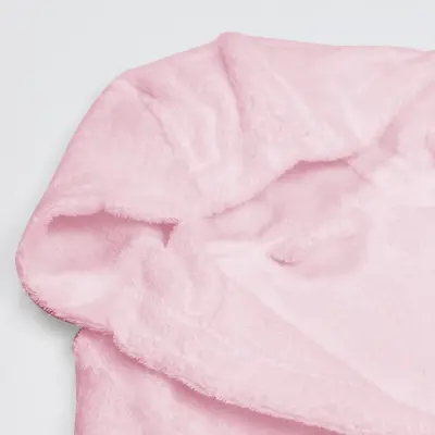 Bistyle Kız Bebek Bornoz Luluco Rainbow Pembe (1)