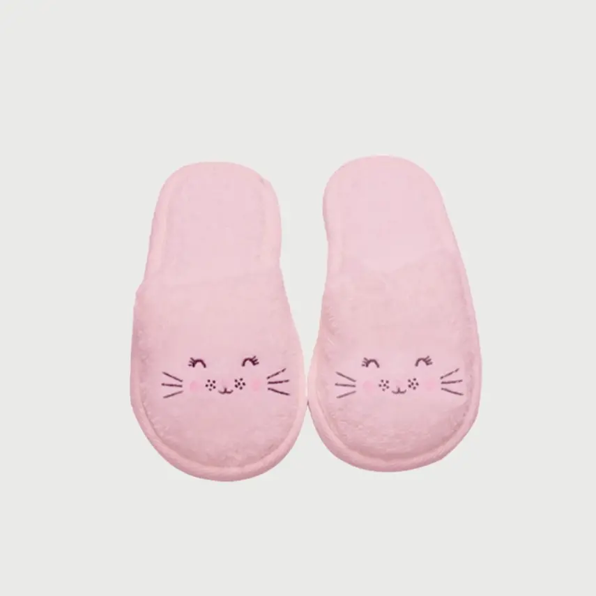 Bistyle Kız Bebek Bornoz Luluco Sweet Rabbit Pembe - 2