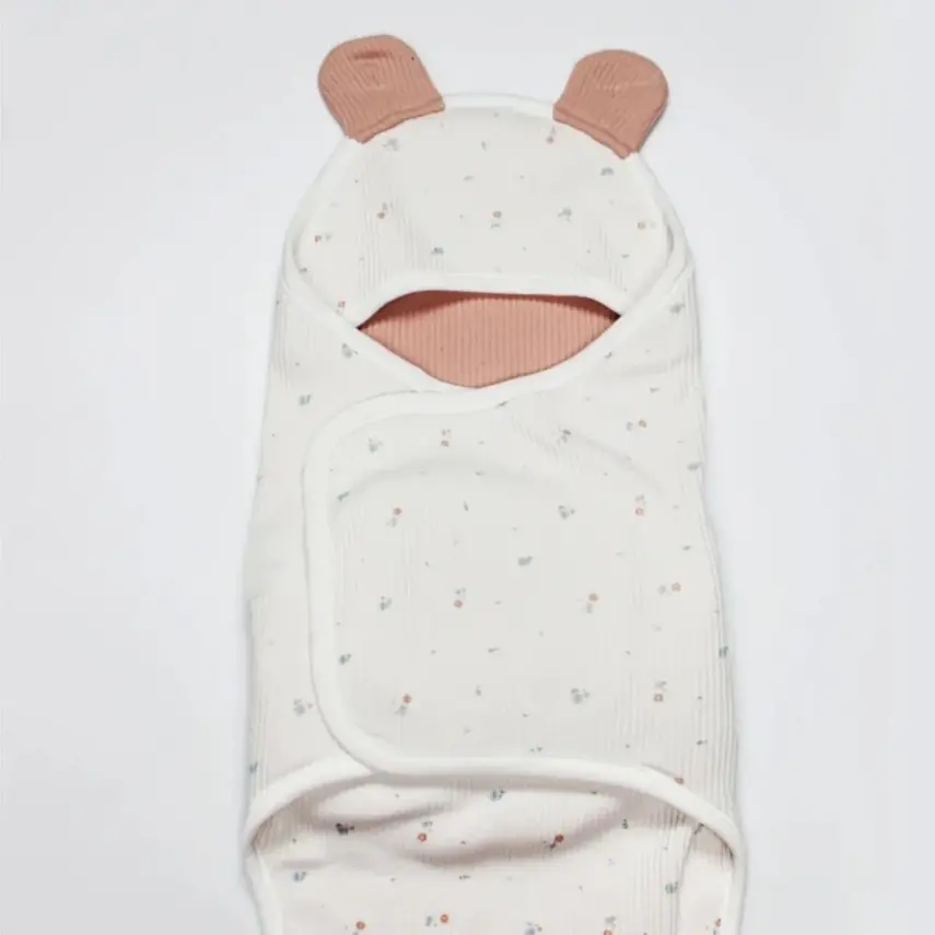 Bistyle Kız Bel Destekli Kundak Bloom White Ekru - Gül Kurusu - 4