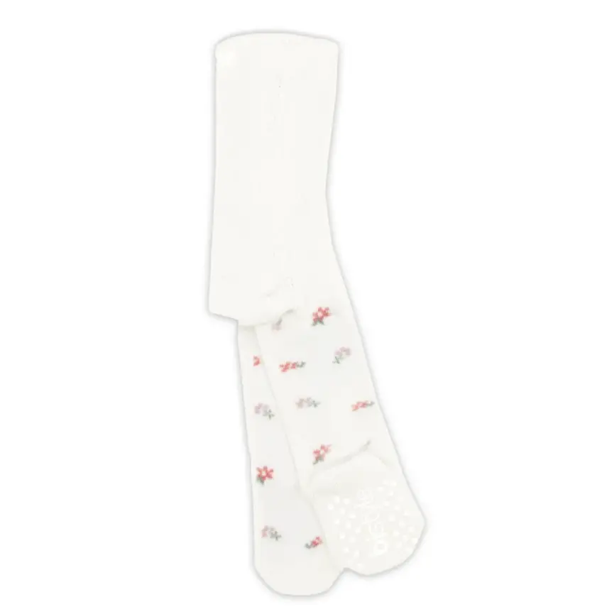 Bistyle Kız Çorap Külotlu Havlu Kaymaz Blossom Ekru - 5