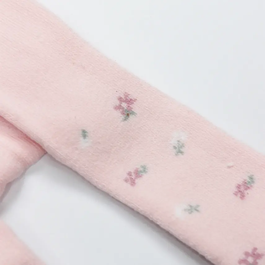 Bistyle Kız Çorap Külotlu Havlu Kaymaz Blossom Pembe - 3