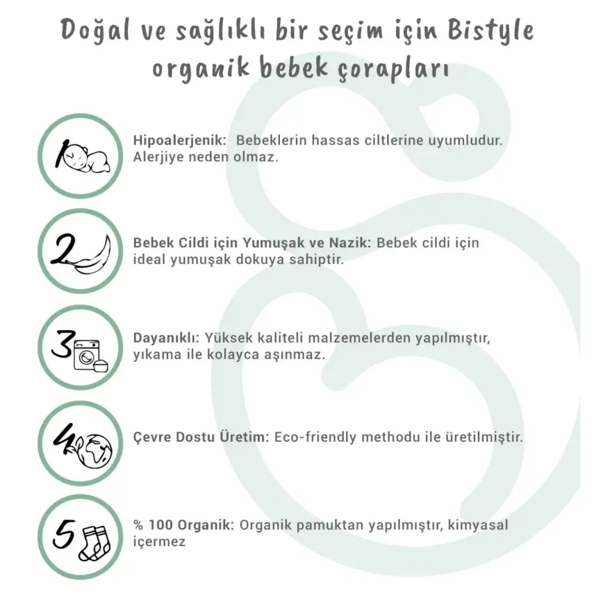 Bistyle Kız Çorap Soket Havlu 2li Kaymaz Point Girl Pudra - Pembe - 7