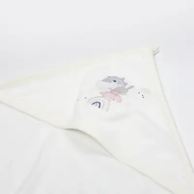 Bistyle Kız Havlu Rabbit In Love Pembe (1)