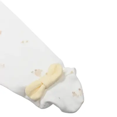 Bistyle Pantolon Patikli Welcome Baby Duck Sarı - Ekru - 3