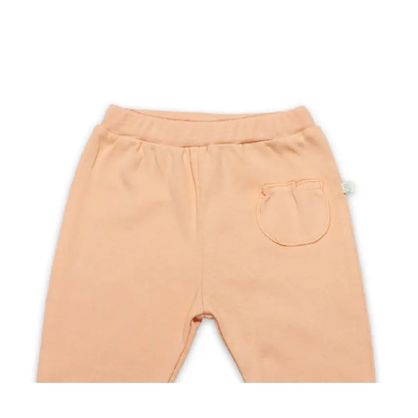 Bistyle Pantolon Patiksiz  Fluffy And Lovely Bej - Somon - Ekru - 5