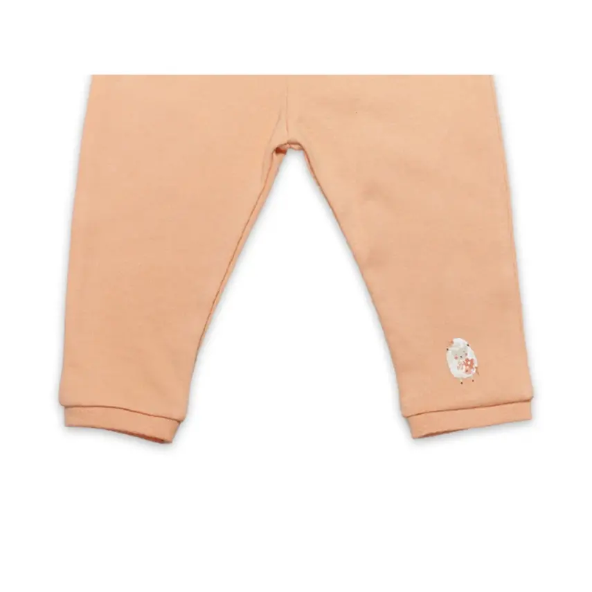 Bistyle Pantolon Patiksiz  Fluffy And Lovely Bej - Somon - Ekru - 8