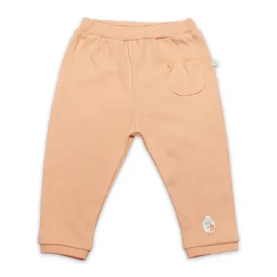 Bistyle Pantolon Patiksiz  Fluffy And Lovely Bej - Somon - Ekru - 4