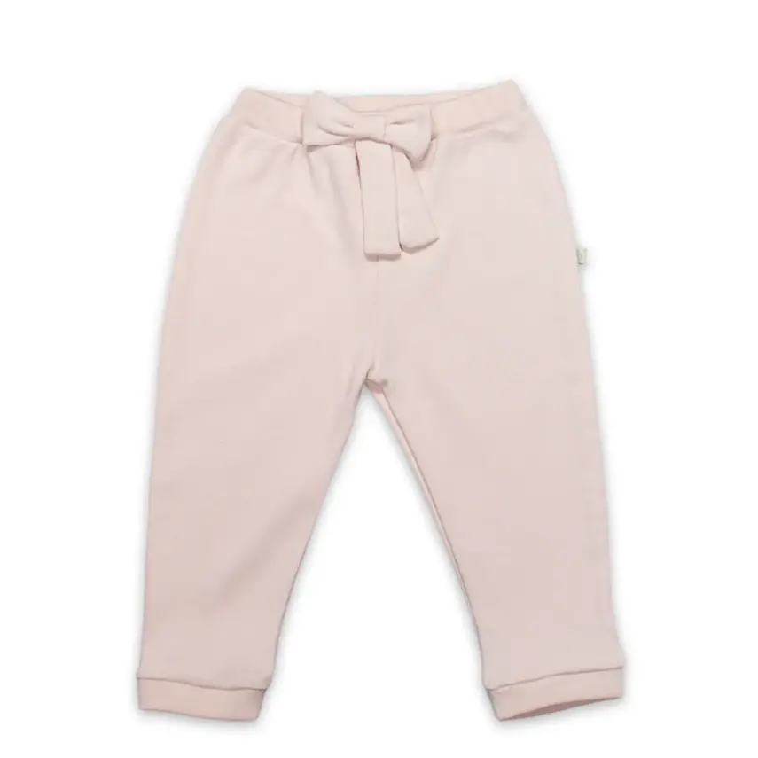 Bistyle Pantolon Patiksiz Grow in Love Pembe - Ekru - 1