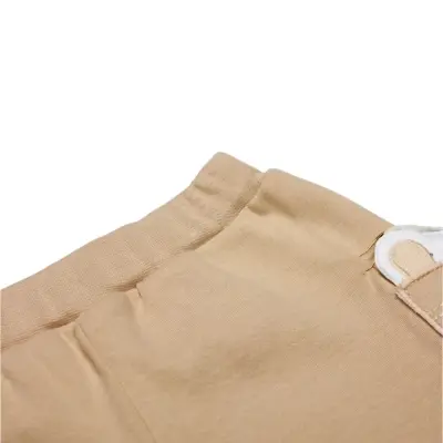 Bistyle Pantolon Patiksiz I am So Bear Bej - Ekru - 3