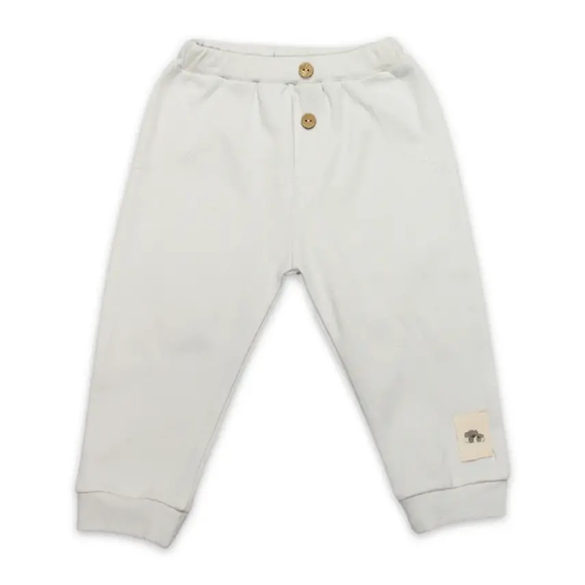 Bistyle Pantolon Patiksiz Little Koala Gri - Sarı - Ekru - 1