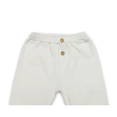 Bistyle Pantolon Patiksiz Little Koala Gri - Sarı - Ekru - 3