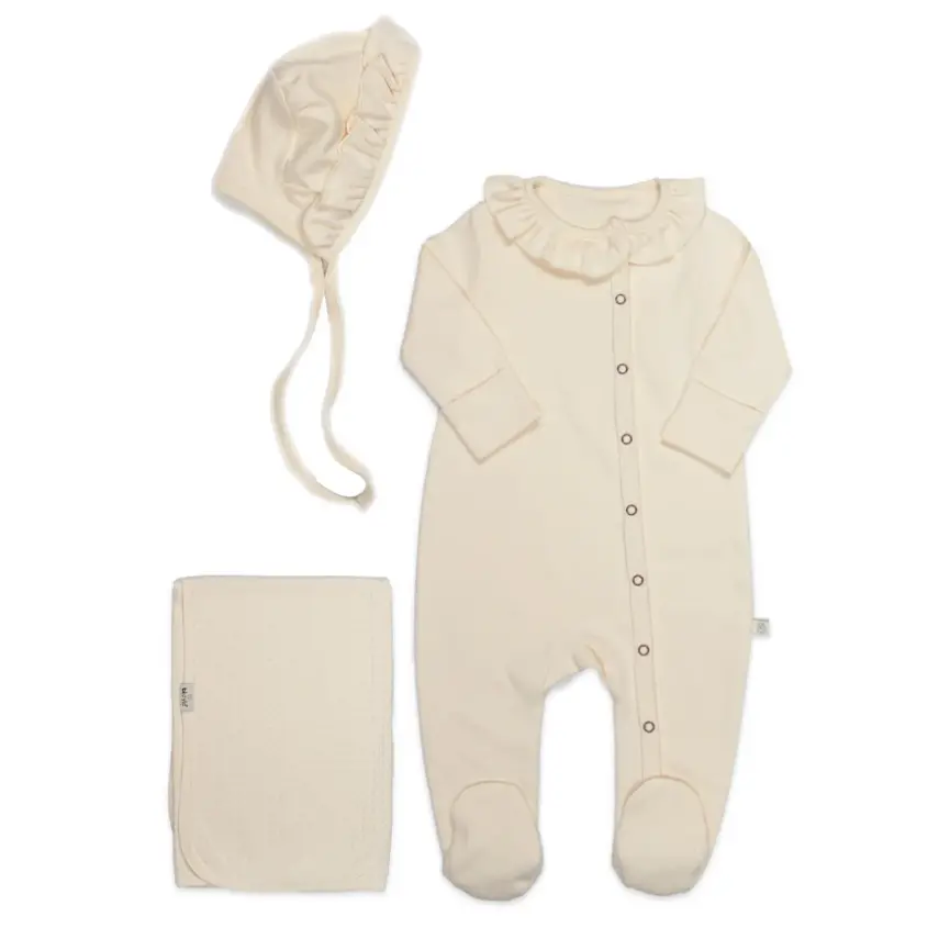 Bistyle Tulum Battaniyeli Princess Ekru - 1