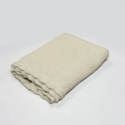 Bistyle Unisex Battaniye Triko Knitwear Colors Taş - 1