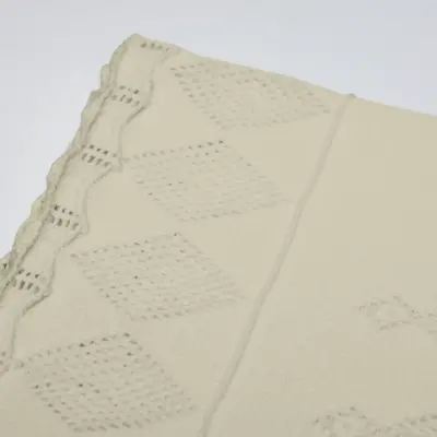 Bistyle Unisex Battaniye Triko Knitwear Colors Taş - 6