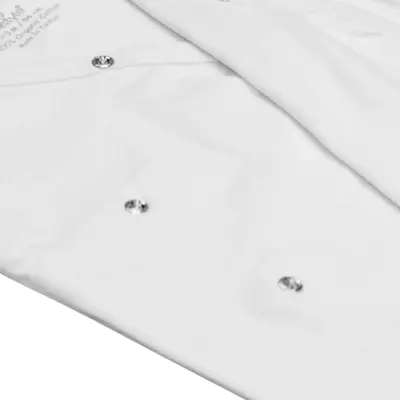 Bistyle Unisex Body Uzun Kol Natural Basic Style Beyaz - 2