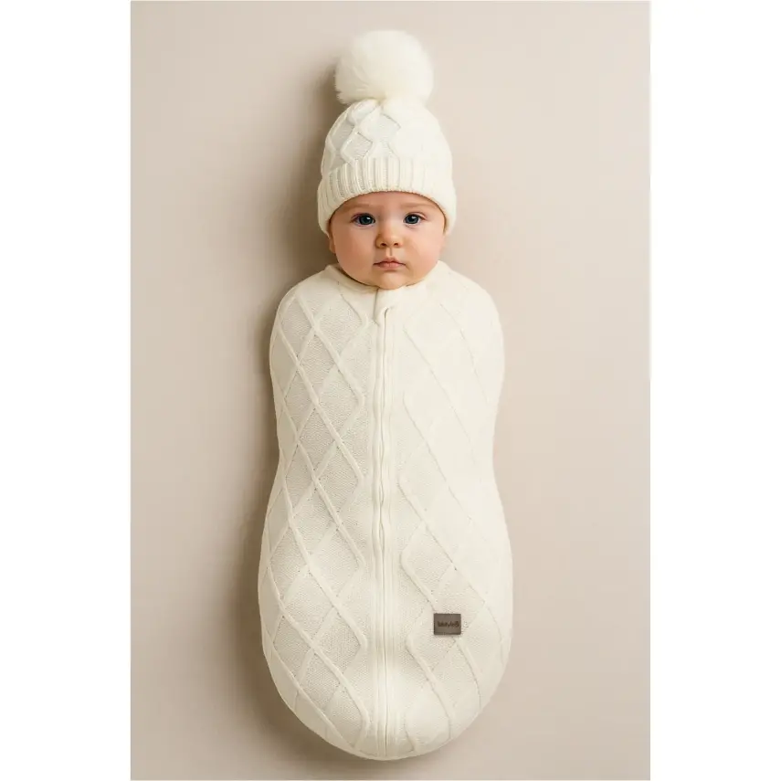 Bistyle Unisex Kundak Triko Ekru - 1