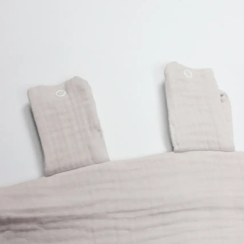 Bistyle Unisex Müslin Puset Yüz Örtüsü Fırfırlı Taş - 2