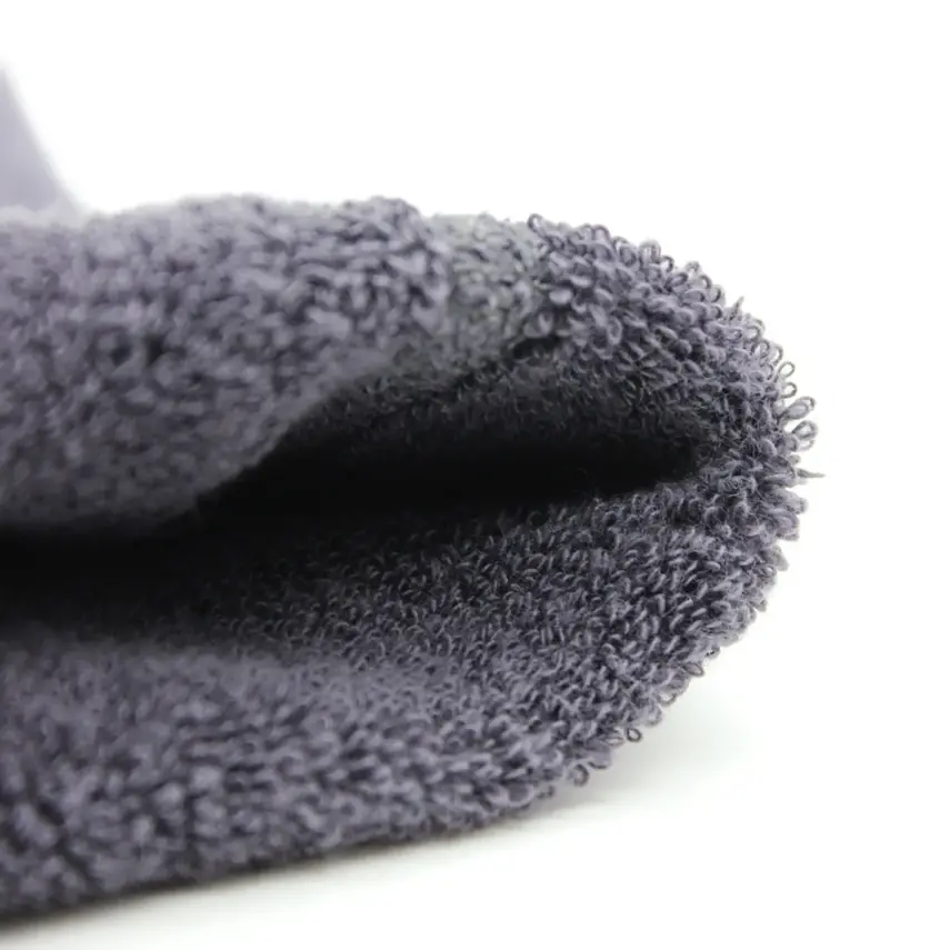 Bistyle Unisex Organik Çorap Külotlu Kaymaz Havlu Puanlı Antrasit - 11