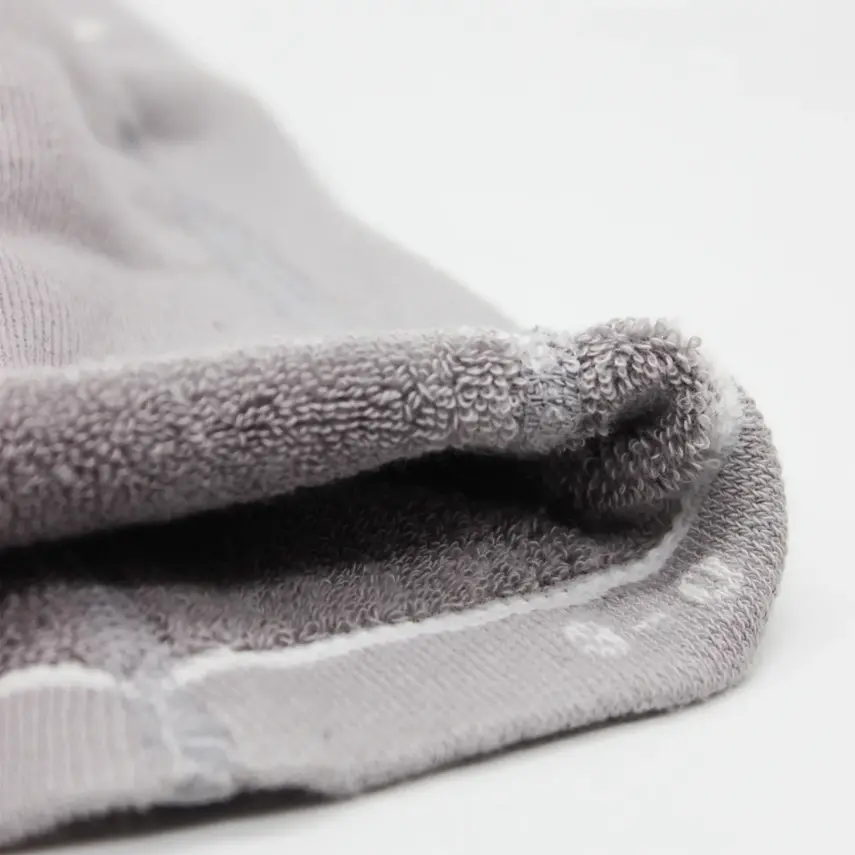 Bistyle Unisex Organik Çorap Külotlu Kaymaz Havlu Puanlı Gri - 12