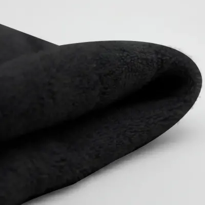 Bistyle Unisex Organik Çorap Külotlu Kaymaz Havlu Siyah - 2