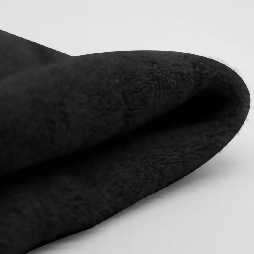 Bistyle Unisex Organik Çorap Külotlu Kaymaz Havlu Siyah - 2