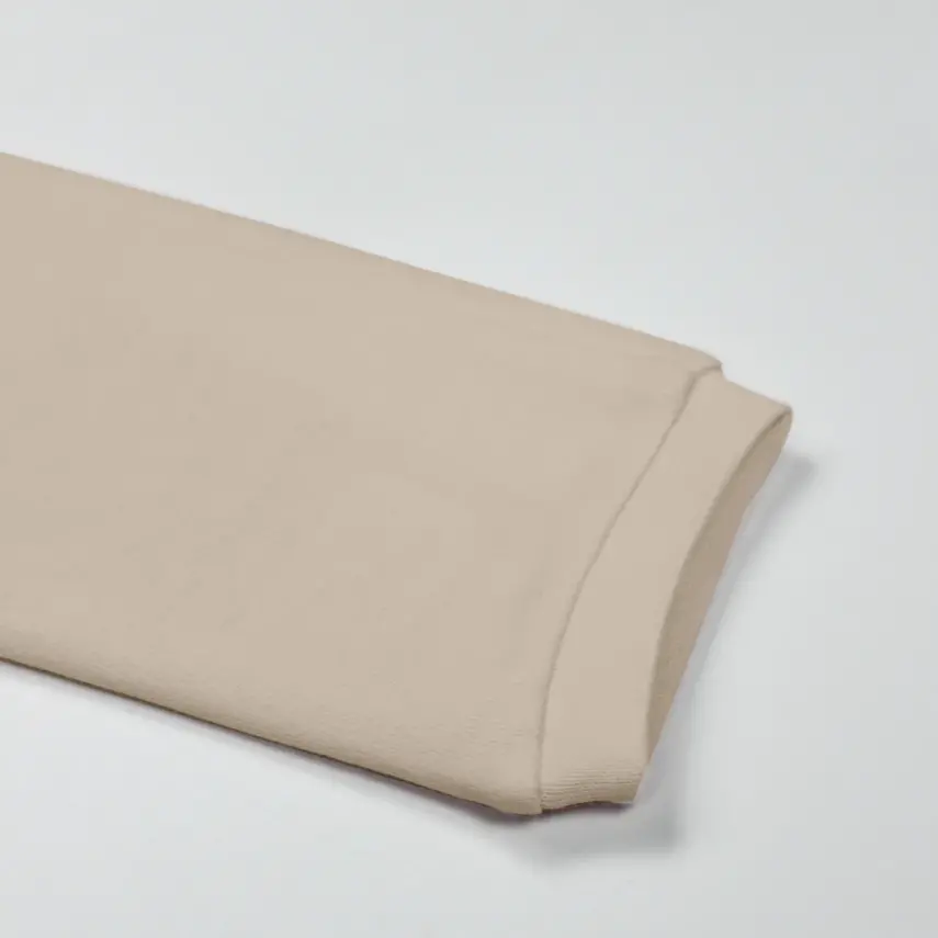 Bistyle Unisex Pantolon Patiksiz Natural Basic Style Bej - 3