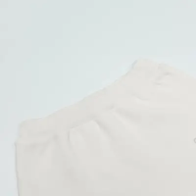 Bistyle Unisex Pantolon Patiksiz Natural Basic Style Ekru (1)