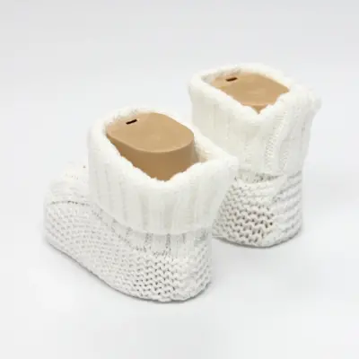 Bistyle Unisex Patik Triko Seperatörlü Ekru - 6