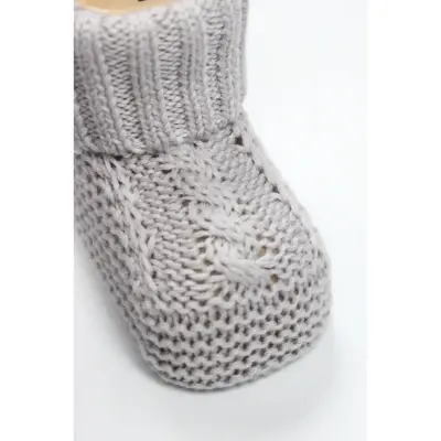 Bistyle Unisex Patik Triko Seperatörlü Gri - 5