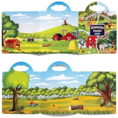 Bitmeyen Sticker Kitabım Hayvanlar - 3