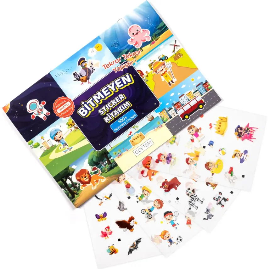 Bitmeyen Sticker Kitabım - 1