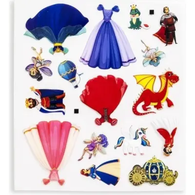 Bitmeyen Sticker Kitabım Prensesler - 4