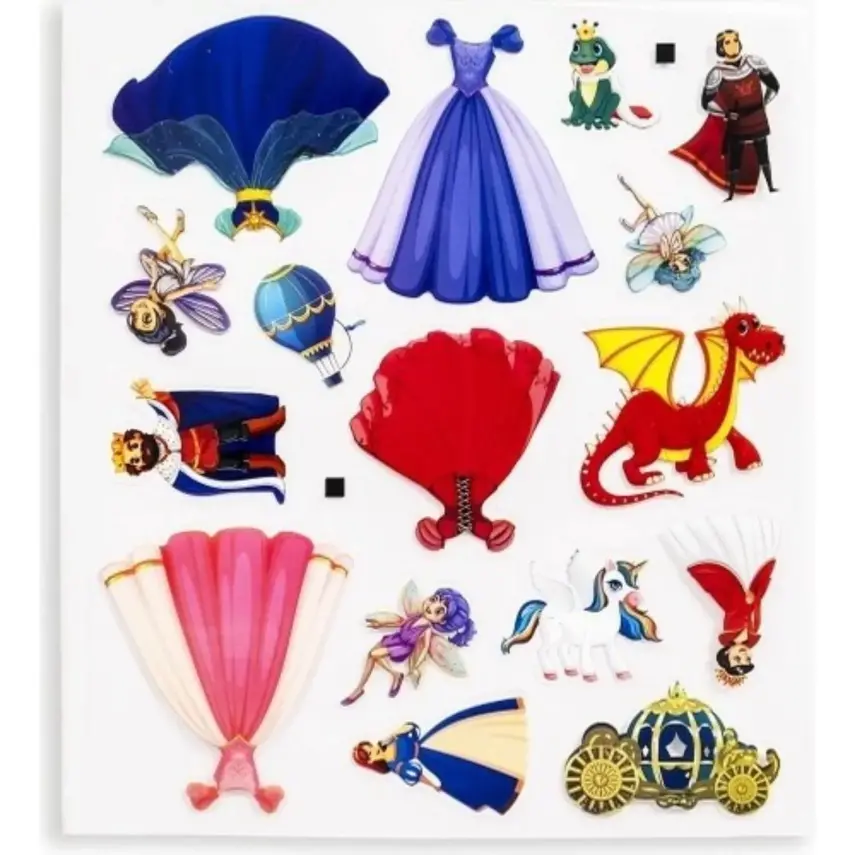 Bitmeyen Sticker Kitabım Prensesler - 4