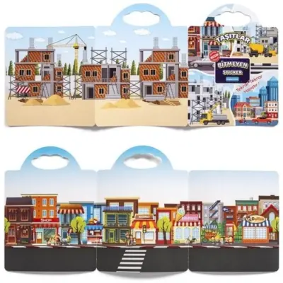 Bitmeyen Sticker Kitabım Taşıtlar - 4