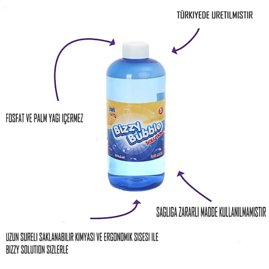 Bizzy Bubble Yedek Köpük 500g - 3