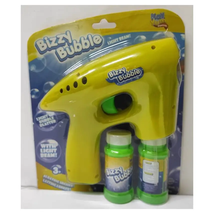 Bizzy Işıklı Büyük Pilli Köpük Tabanca - 2