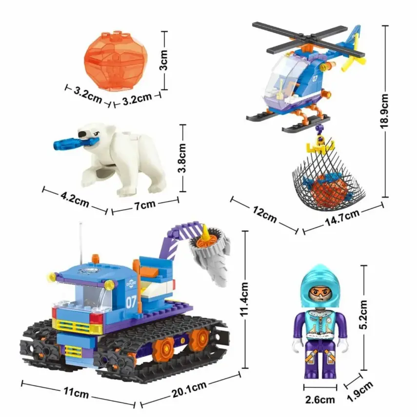 BLX Glacier Kutup Keşif Aracı ve Keşif Ekibi 29613 - 3