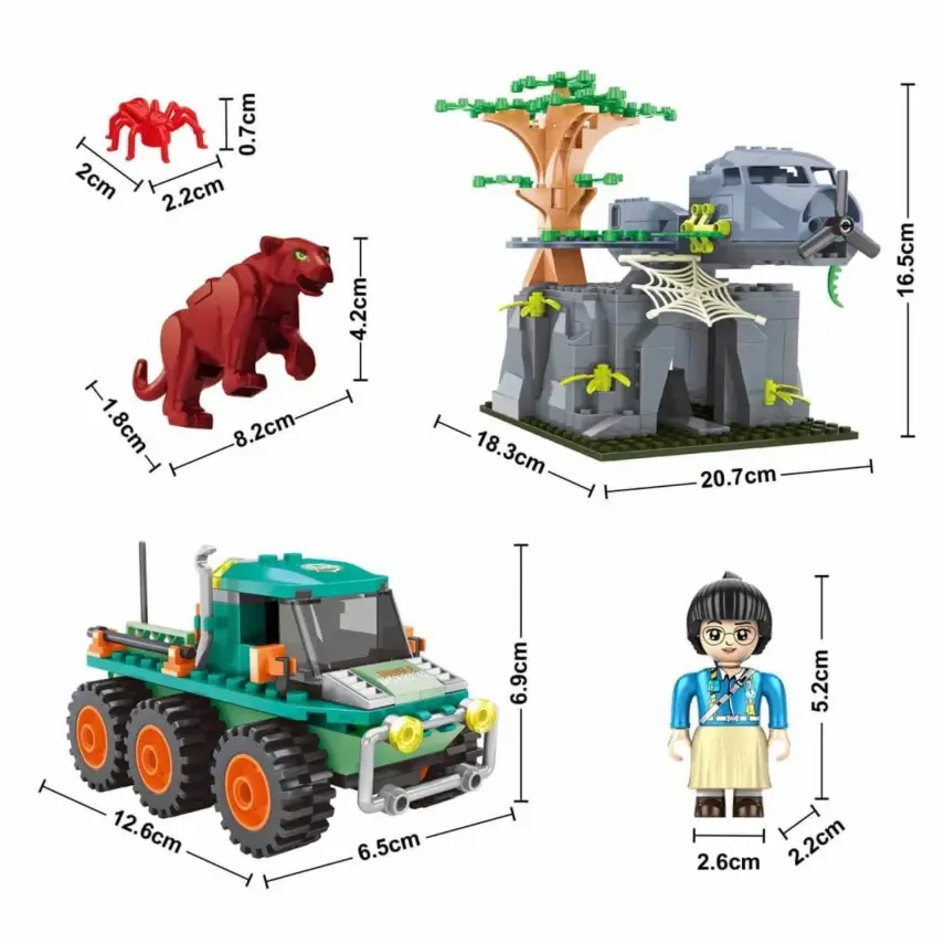 BLX Jungle Arazi Aracı ve Hayvan Tuzağı 29609 - 2