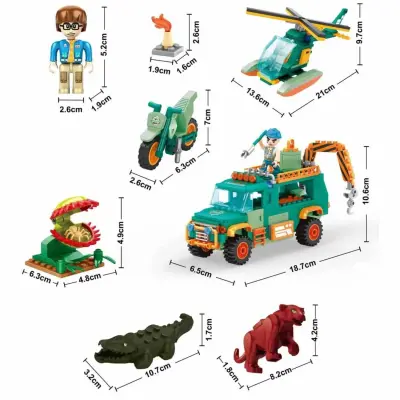 BLX Jungle Orman Macerası Oyun Seti 29608 (1)