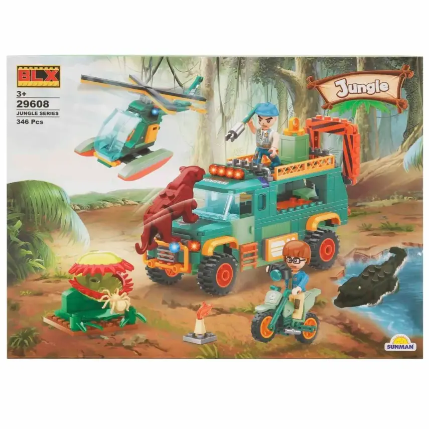 BLX Jungle Orman Macerası Oyun Seti 29608 - 4