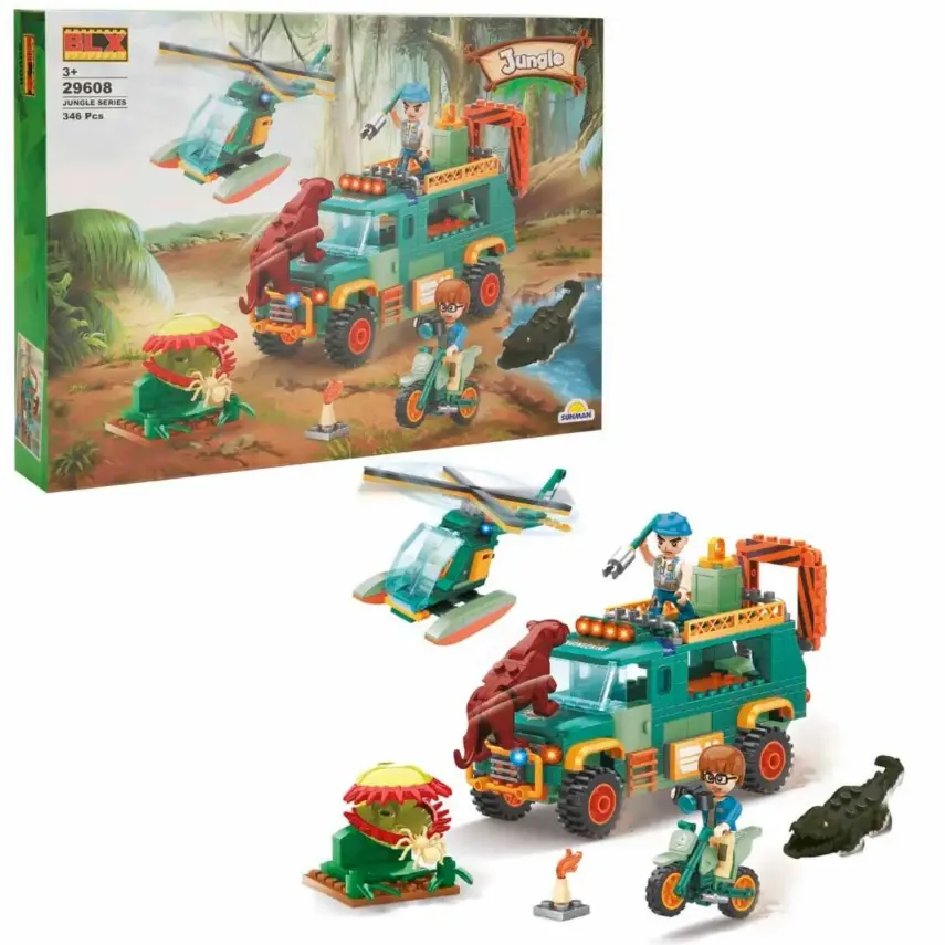 BLX Jungle Orman Macerası Oyun Seti 29608 - 1