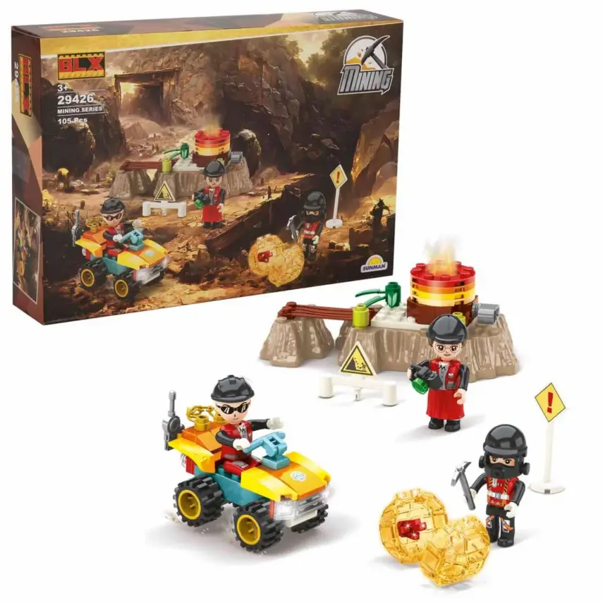 BLX Mining Altın Madeni ve Altın Keşfi Oyun Seti 29426 - 2