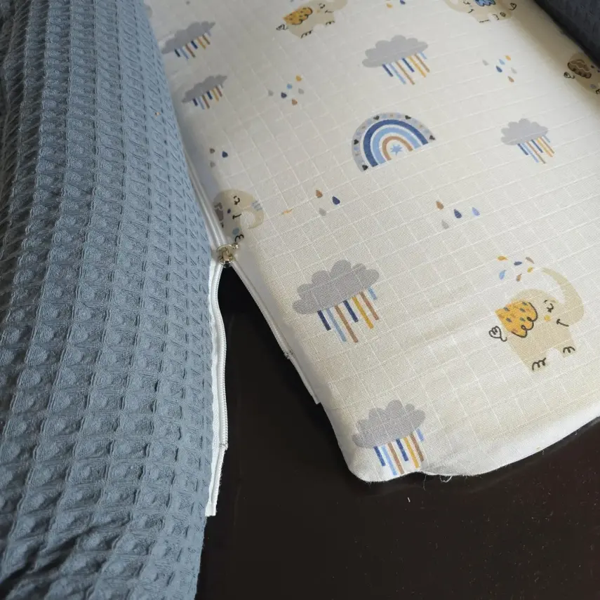 Bm Care Babynest Anne & Baba Yanı Yatağı Pembe Gökkuşağı - 6