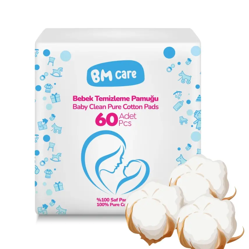 BM Care Bebek Temizleme Pamuğu 60'lı - 4