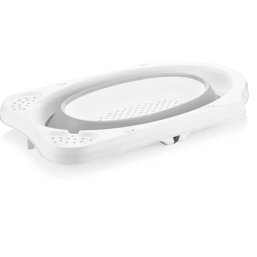 BM Care Katlanabilir Bebek Banyo Küvet Seti 5'li Gri - 10