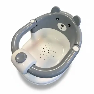 BM Care Önden Açılır Bebek Banyo&Mama Oturağı Beyaz - 10