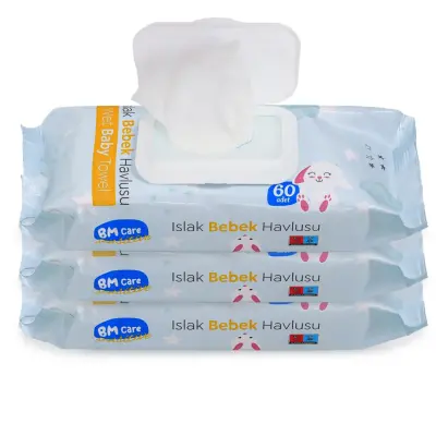 BM Care Sensitive Islak Havlu 3x60lı - 16