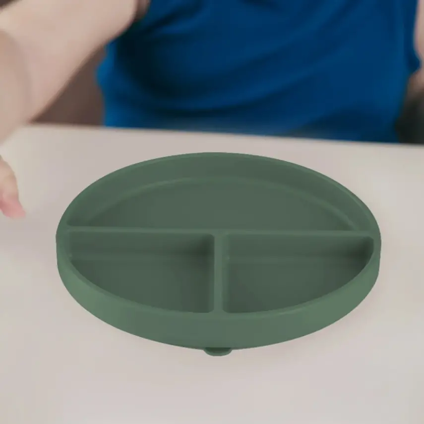 BM Care Silikon Beslenme Seti 3 lü Yeşil - 5