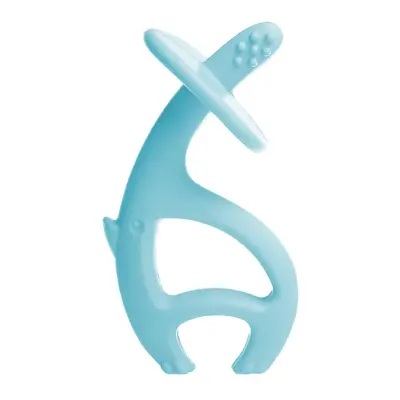 BM Care Silikon Fil Diş Kaşıyıcı Mavi